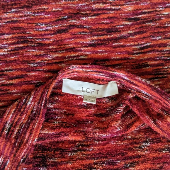 Loft Red knit halter top - Picture 8 of 8